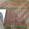 Underfloor Heating Cable Spacers on a Wooden floor