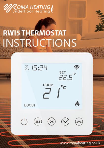 RWI5 Thermostat Instructions
