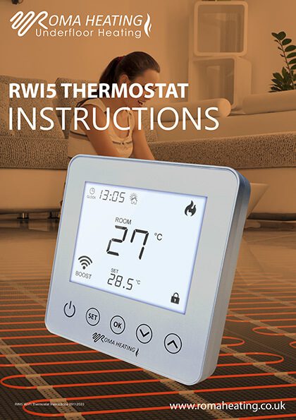 RWi5 Thermostat Instructions