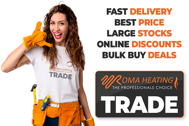 Signup for a Roma Heating Trade Account